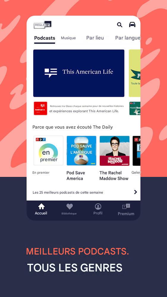 TuneIn Pro : sports en direct, actualités, musique et podcasts